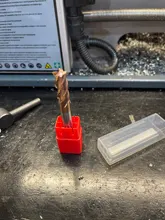 Kit de cortadora de fresado para perforar distintos materiales, conjunto de accesorios de máquina de mecanizado CNC de carburo recubierta de acero tungsteno y 4 flautas de 1, 2, 4 ,5, 6, 8, 10 y 12mm, modelo HRC55