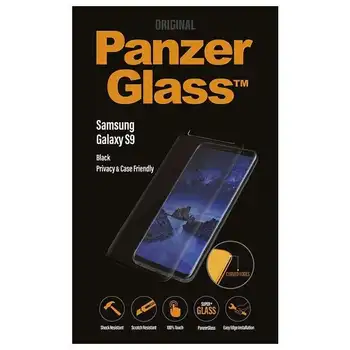 

Screen patronizing panzerglass p7142 for samsung galaxy s9 black-tempered glass-privacy filter-reduction light blue