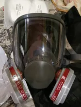 Mascarilla facial para fumigación, filtro para el trabajo, seguridad, protección contra el formaldehído, 6800