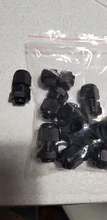 Cable Gland Plastic-Connector PG9 PG16 Nylon PG11 Waterproof PG7 IP68 for 3-6.5mm Pg9/Pg11/Pg13.5/Pg16