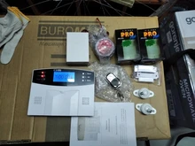 Sistema de alarma de seguridad antirrobo para el hogar, intercomunicador GSM inalámbrico con cable, 433MHz, idioma español, francés, inglés, ruso e italiano