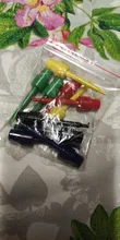 Clip-Grabber Probe Multimeter-Part Test-Clip Electrical-Testing-Hook 5-Color Round Smt/smd