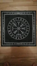 50*50cm no tejida mantel para Tarot runa adivinación Altar parche Tarot cubierta de tabla para los magos diario juegos