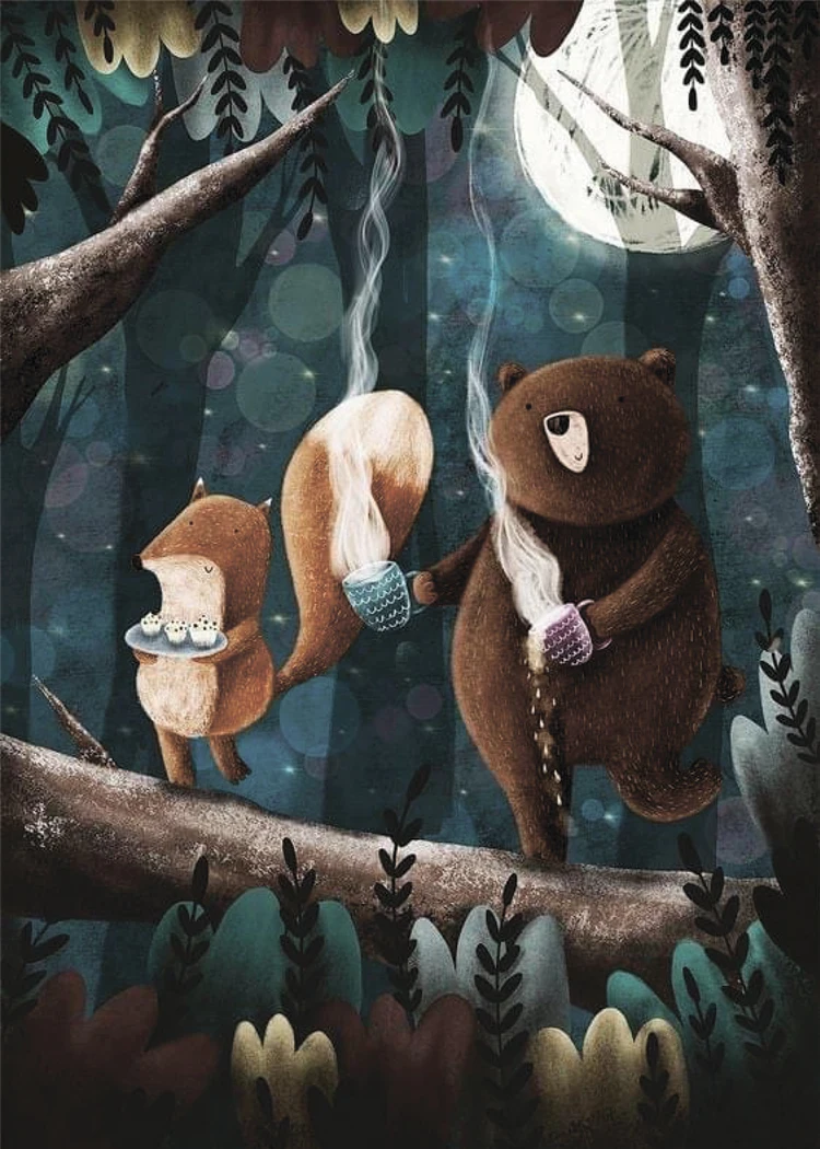 Постеры детские, "Чаепитие"