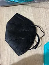 Mascarillas faciales FFP2 reutilizables KN95, máscaras protectoras FPP2 ffp2, color negro, FFP 2 FFP3, 5-70 uds., CE