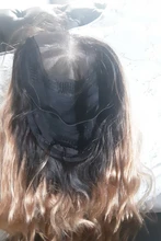 Rubia peluca con malla frontal Ombre pelucas de cabello humano cuerpo onda de encaje peluca con malla frontal 1B 30 cierre de la onda del cuerpo de la peluca Remy Ombre Peluca de pelo brasileño