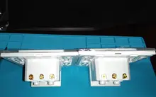 Eu-Power-Socket-Socket Outlet Glass-Panel Usb-Charging-Port Crystal Wall SRAN with 16A