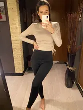 Skinny Jeans Leggings Pencil-Pants Elastic Push-Up BIVIGAOS Sexy High-Waist Women 