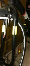 1cmx8m Bike Reflective Stickers Cycling Fluorescent Reflective Tape MTB Bicycle Adhesive