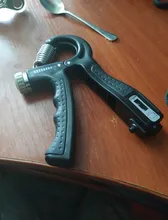 Pinza ajustable de 5-60Kg, ejercitador de mano para Fitness, muñeca FatGrip, aumento de fuerza, resorte, pinza para dedo, expansor carpiano
