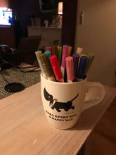 Gn-Rotuladores acrílicos de pintura acrílica, bolígrafos ideales para rotular tazas de porcelana, vidrio, roca, cerámica, lienzos de tela, o madera, 12 o 18 colores, de 0,7mm