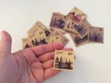 Pegatinas decorativas de sello Vintage para diario, álbum de recortes, bricolaje, decoración artesanal, 45 unids/lote