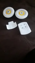 Luces LED para debajo de los armarios, regulables, con mando a distancia, para armarios de baño, con baterías, nuevos