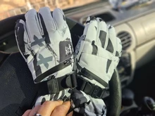 Snowboard Gloves Motorcycle Waterproof Winter Touch-Screen Warm Ultralight Fleece Professional