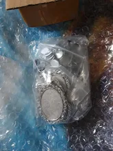 Nueva moda 5 uds 30x40mm tamaño Interior antiguo bronce dorado plata colores negros broche perforado estilo Base colgante