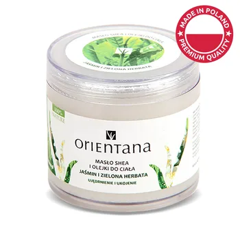 

Orientana 100% Natural rich BODY BUTTER with Jasmine Oil & Green Tea extracts, 100g