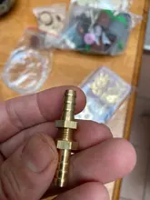 Hose Barb Coupler-Connector-Adapter Pipe-Fitting 16mm Bulkhead Brass Copper 12-14 10