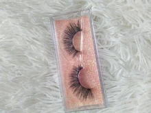 LEHUAMAO-pestañas postizas de visón hechas a mano, 100%, Sin crueldad, 3D, tira completa, maquillaje