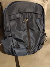 Mochila USB de nailon para hombre, bolsa de viaje resistente al agua, de Color puro, sencilla, ligera, deportiva, Color negro y gris