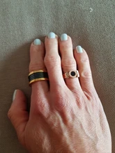 Anillos con números romanos de acero inoxidable para hombre y mujer, joyería antigua Retro, Anillos de compromiso, accesorios de boda Vintage