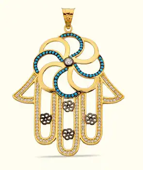 

Fatmanın Hand Gold Necklace Tip 02-395-A0001