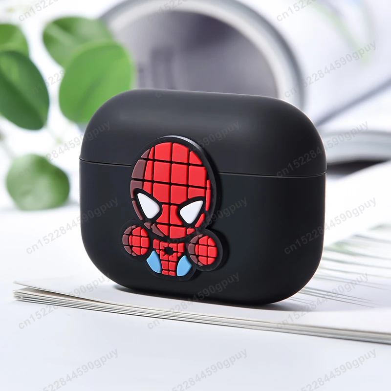 Милый силиконовый чехол с подвеской для Apple 1 2 Airpods Pro Air pods аксессуары Bluetooth