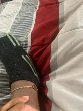 Tobilleras de corazón para mujer, joyería de pies para sandalias, tobilleras para pies descalzos