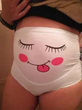 Bragas de maternidad para mujer, ropa interior para embarazadas con dibujos animados, calzoncillos lindos