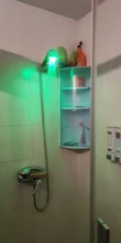 Light Shower-Head Temperature-Control Colorful Anion Pressurized Water-Saving Handheld