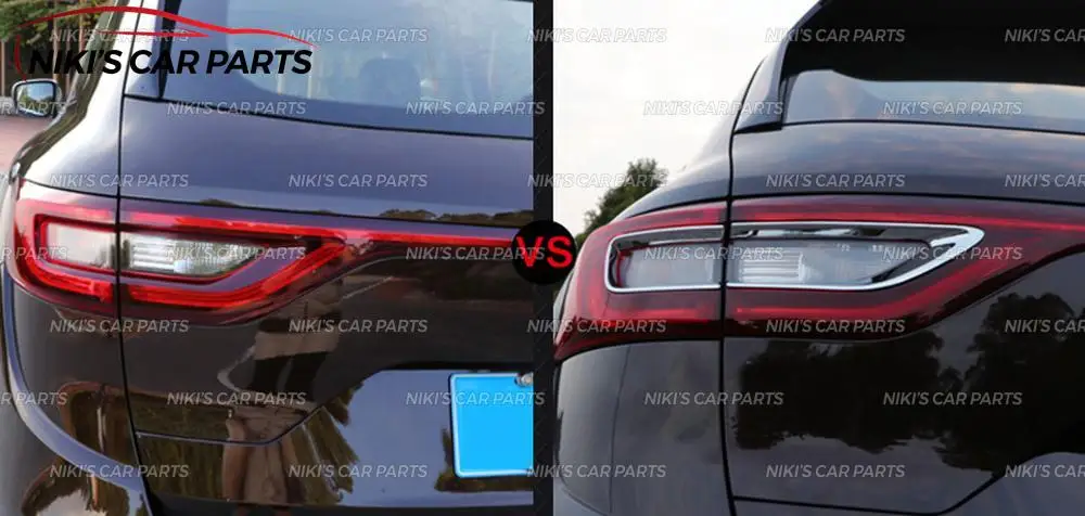 Накладки на задние фары для Renault Koleos-ABS пластик 1 комплект/4 шт. формовочные украшения автомобиля Стайлинг
