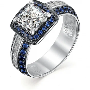 

Alcor ring with 63 cubic zirconia