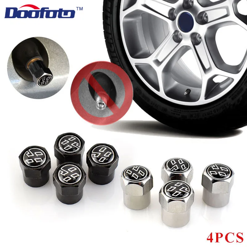 Doofoto 4x колпачки для автомобильных клапанов для Toyota 86 Corolla CHR RAV4 Avensis T25 Auris Camry аксессуары для колес шины стволовых покрышек Стайлинг