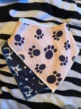 100% de bebé de algodón orgánico de baberos Bandana bebé Baberos alimentación Baberos para babeando y dentición suave y absorbente babero Unisex bebé Baberos