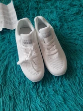 Deporte Zapatos de las mujeres de malla respirable para caminar mujeres zapatillas de deporte blanco cómodo zapatillas casuales a la moda Chaussure Femme