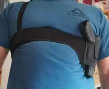 Soporte Universal oculto para pistola, funda de hombro para Rifle, para Glock 17 19, equipo de caza al aire libre