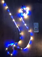 Tape Ribbon Led-Light-Strip Warm White Bluetooth Flexible 5050 RGBWW SMD DC 30M 20M 15M