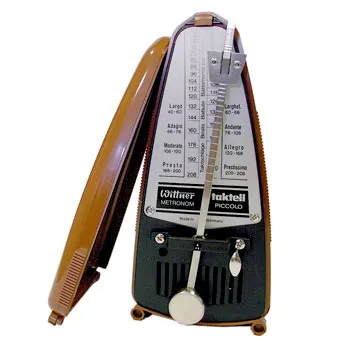 

831 taktell Piccolo metronome mechanical, plastic, no call, Wittner