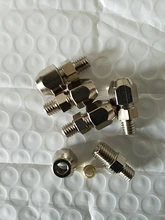 5pcs M5/M6 /M8 Male To 4mm/6mm Nickel Plated Brass Compression Union Fitting