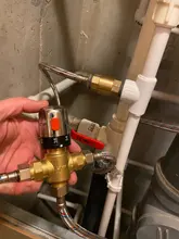 Water-Heater-Valve-Parts Thermostatic-Mixing-Valve Ceramic Brass Shinesia Solar Standard
