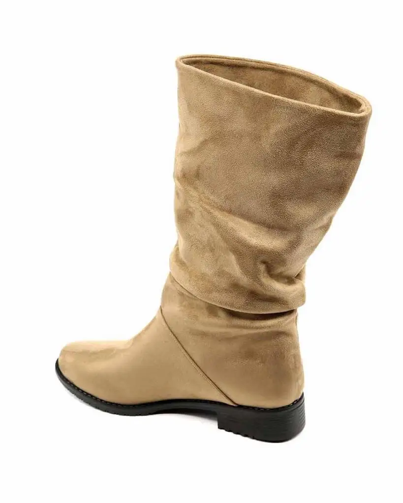 

Mosimoso Women's Ankle Height Boot Charlet Mink Suede Boots Women Boots