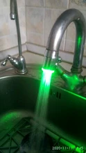Taps-Accessory Led-Faucet-Light Temperature-Sensor Bathroom-Faucets Water-Glow New 3-Color