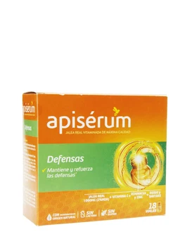 

Apisérum defences 18 vials royal jelly top quality that maintains and reinforces defences