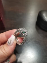FDLK-Anillo de leopardo con incrustaciones de cristal para mujer, sortija Unisex con personalidad, regalo de joyas de fiesta