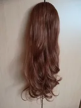 Similler-Peluca de cabello sintético largo ondulado de 22 pulgadas para mujer, pelo Afro de fibra resistente al calor, 18 estilos disponibles, colores combinados