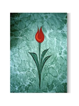 

Turkish Wall Art Ebru Painting Tulip Painting Art Canvas Art Picture Islam Turkish Arabic Calligraphy Wall Art Home Decore Turke