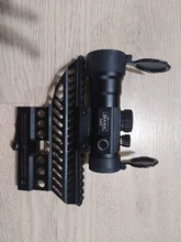 DIANA-Mira telescópica para rifle de caza, visor óptico táctico con punto verde y rojo ajustado a carril con alcance 2x40, 3x42, 3x44, 1x40 para 11/20mm