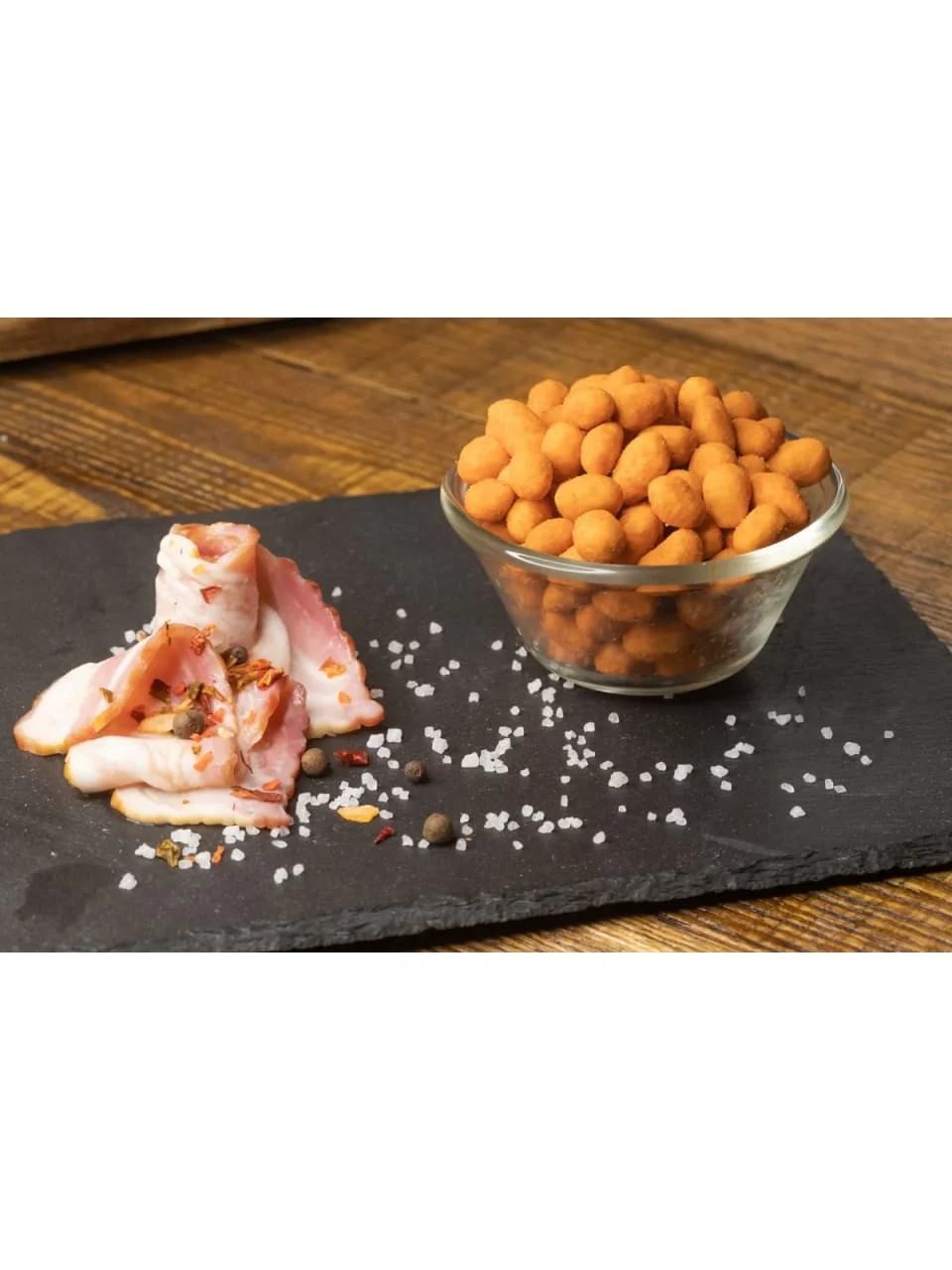 Cristnut peanuts in crispy crust premium (bacon) 1000 gr., nuts, peanuts, nut, snack