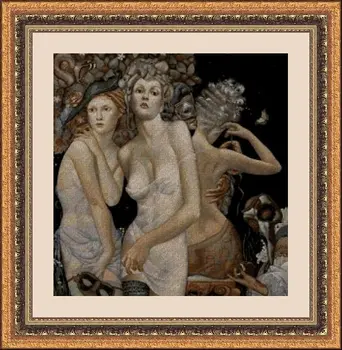

CROSS STITCH KIT PANDATHREAD MODERN AND SURREAL 33208