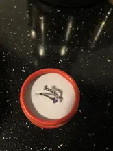 Anillo de nombre personalizado, anillo de nombre apilable con corazón, anillo personalizado con doble nombre