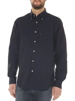 

Pure cotton button down shirt for men plus size Poplin